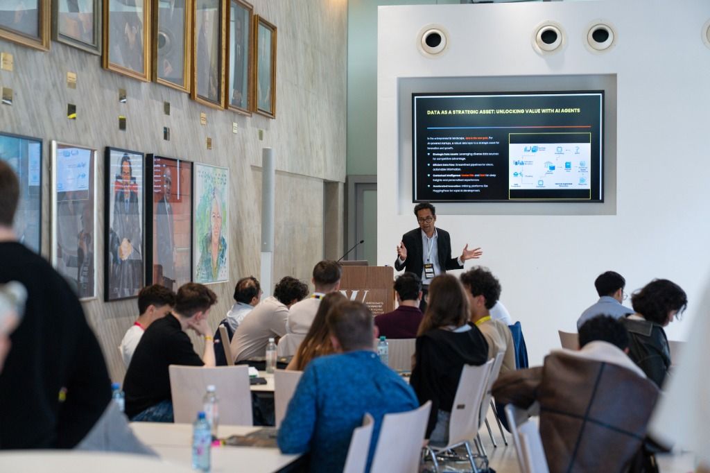 Workshop room at Entrepreneurship Avenue 2026 — 'Data as a Strategic Asset' session